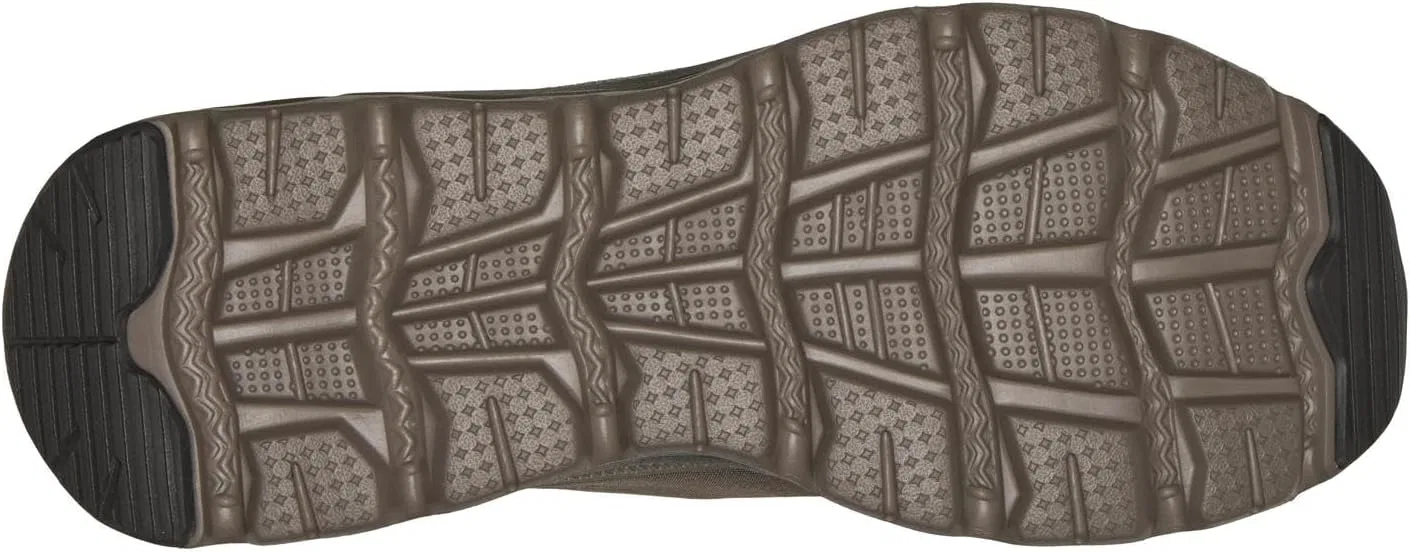 Кроссовки Skechers Glide Step Shoes, Taupe Textile Synthetic Trim — фото 2