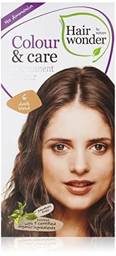 Краска для волос «Colour and Care Dark Blonde 6» от Hairwonder by Nature Hair Wonder By Nature
