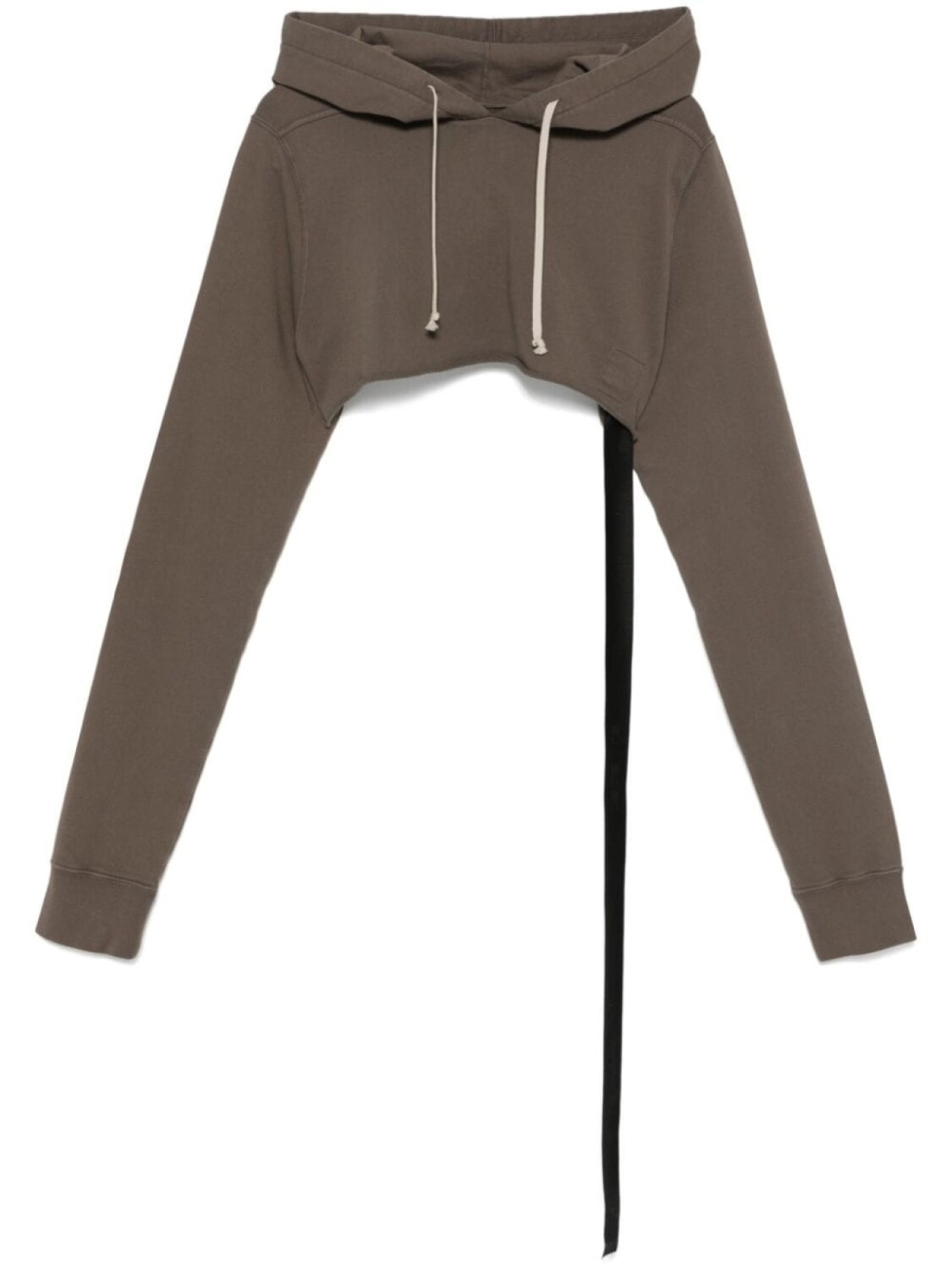 

Укороченное худи Rick Owens DRKSHDW, коричневый