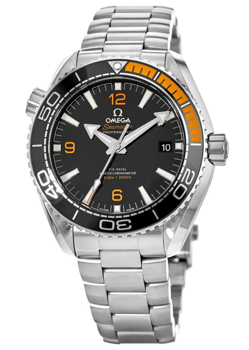 

Omega Seamaster Planet Ocean 600M 43,5 мм автоматические черные стальные часы мужские 215.30.44.21.01.002