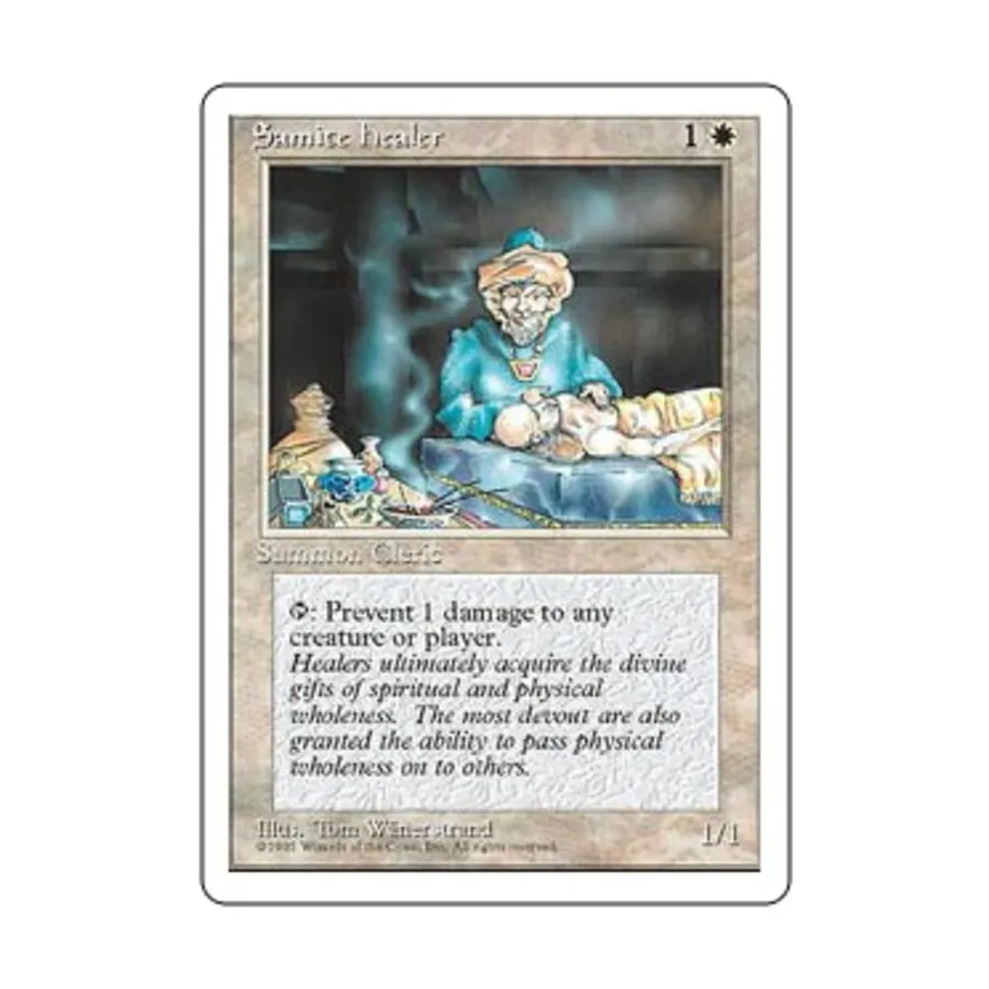 

CCG Самитский целитель (клавиша C), MTG - 4th Edition