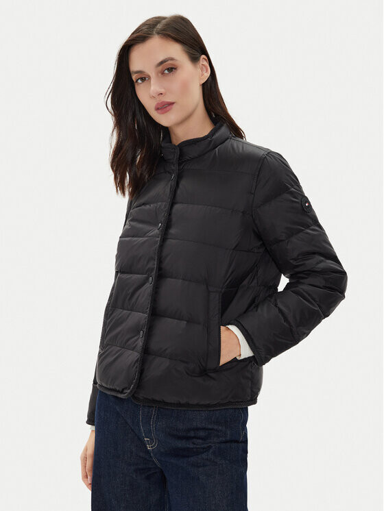 

Пуховик regular fit Tommy Hilfiger, черный