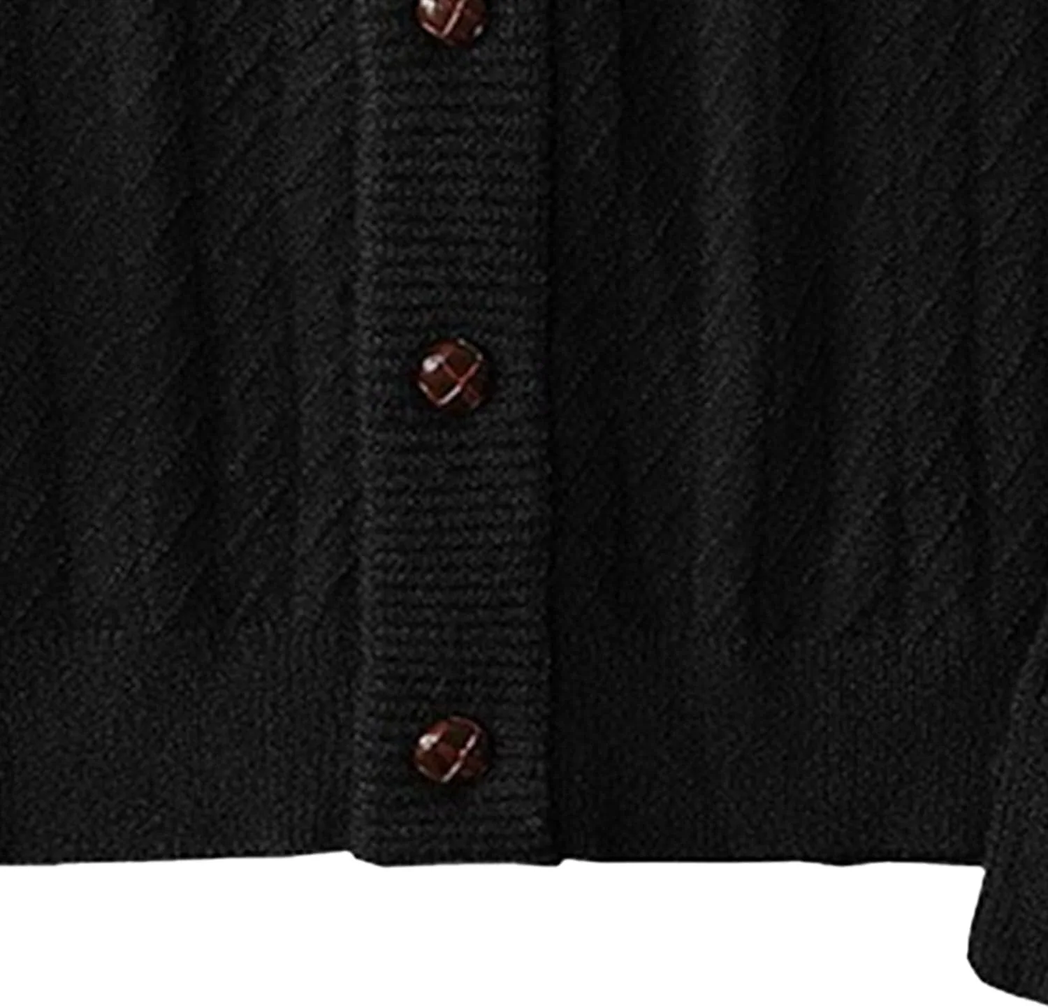 Мужской вязаный кардиган с воротником стойкой, Slim Fit — фото 2