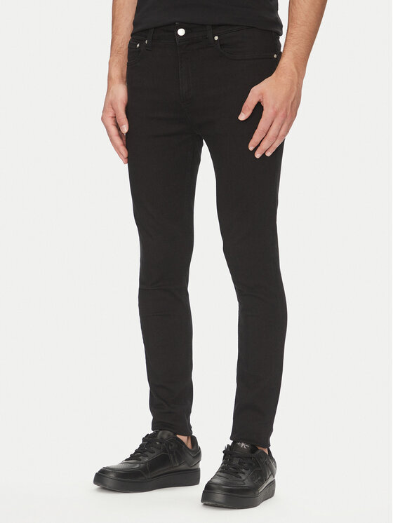 

Джинсы super skinny fit J30J323694 Calvin Klein Jeans, чёрный