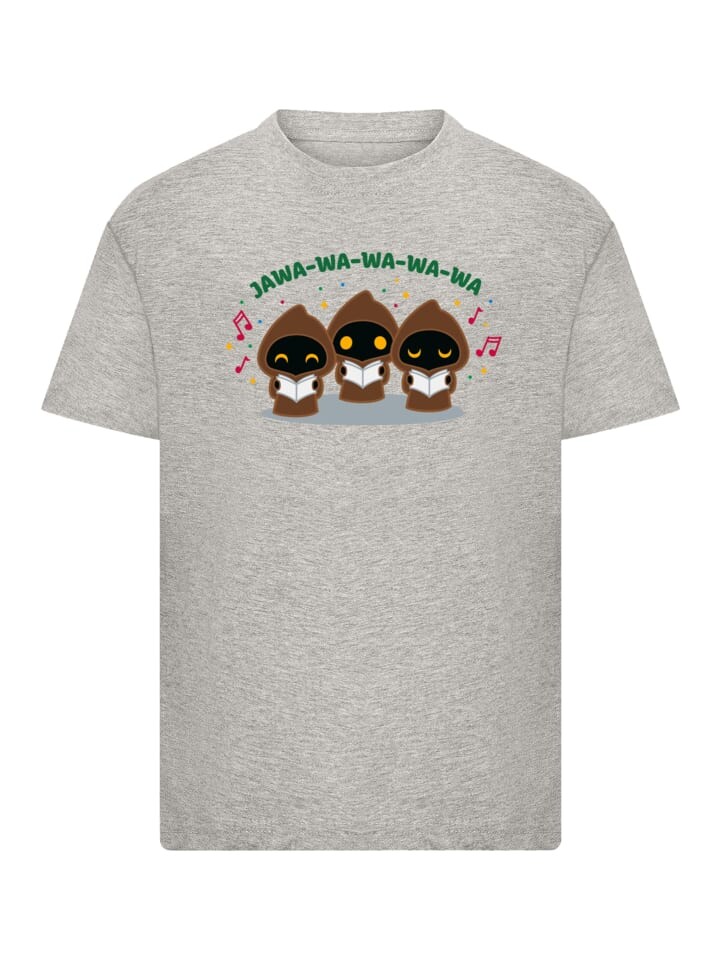 

Футболка F4NT4STIC T-Shirt Star Wars Jawa-Wa-Wa, пятнистый серый