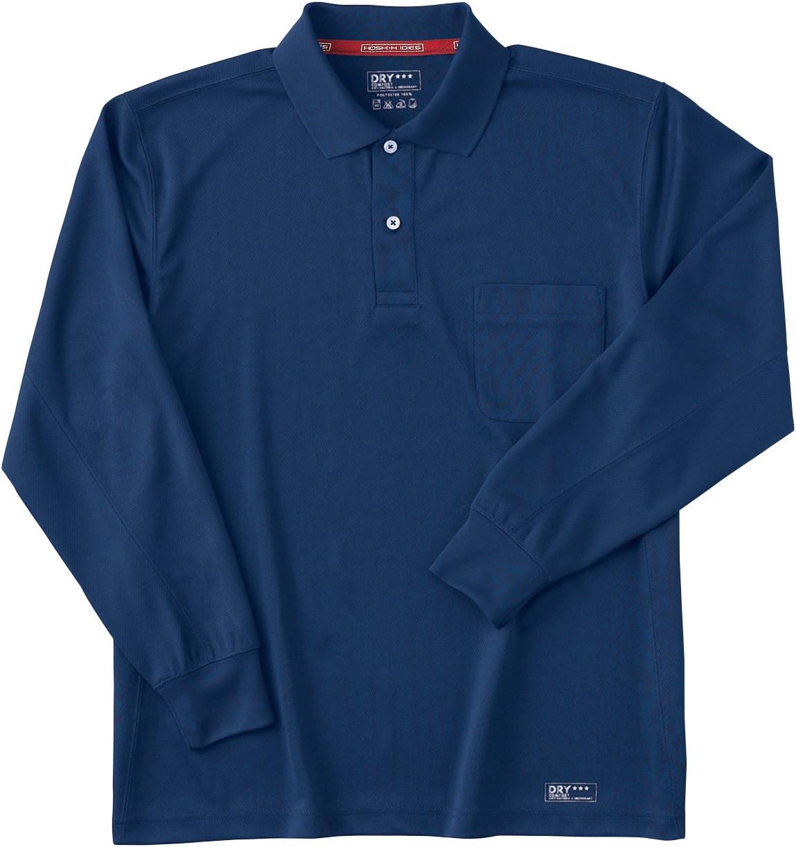 

Поло Hoshi IDIES 225 с длинным рукавом, темно-синее, размер M Hoshi-H