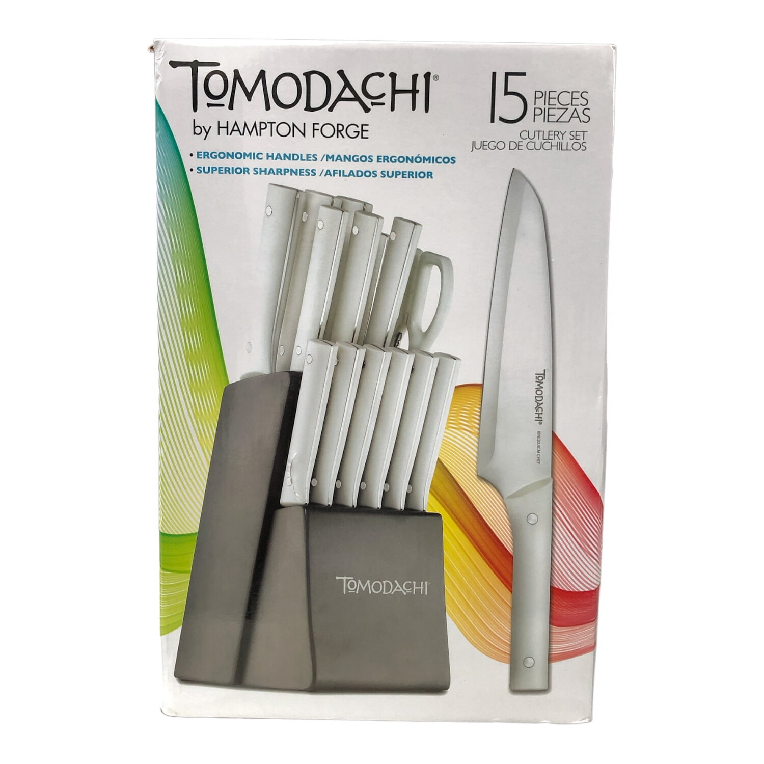

Набор ножей с подставкой Hampton Forge Tomodachi Fuji, 15 предметов