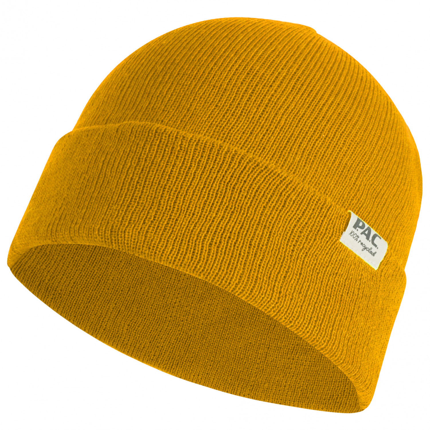 

Шапка P.A.C. Bricu 100% Recycled Beanie, цвет Mustard