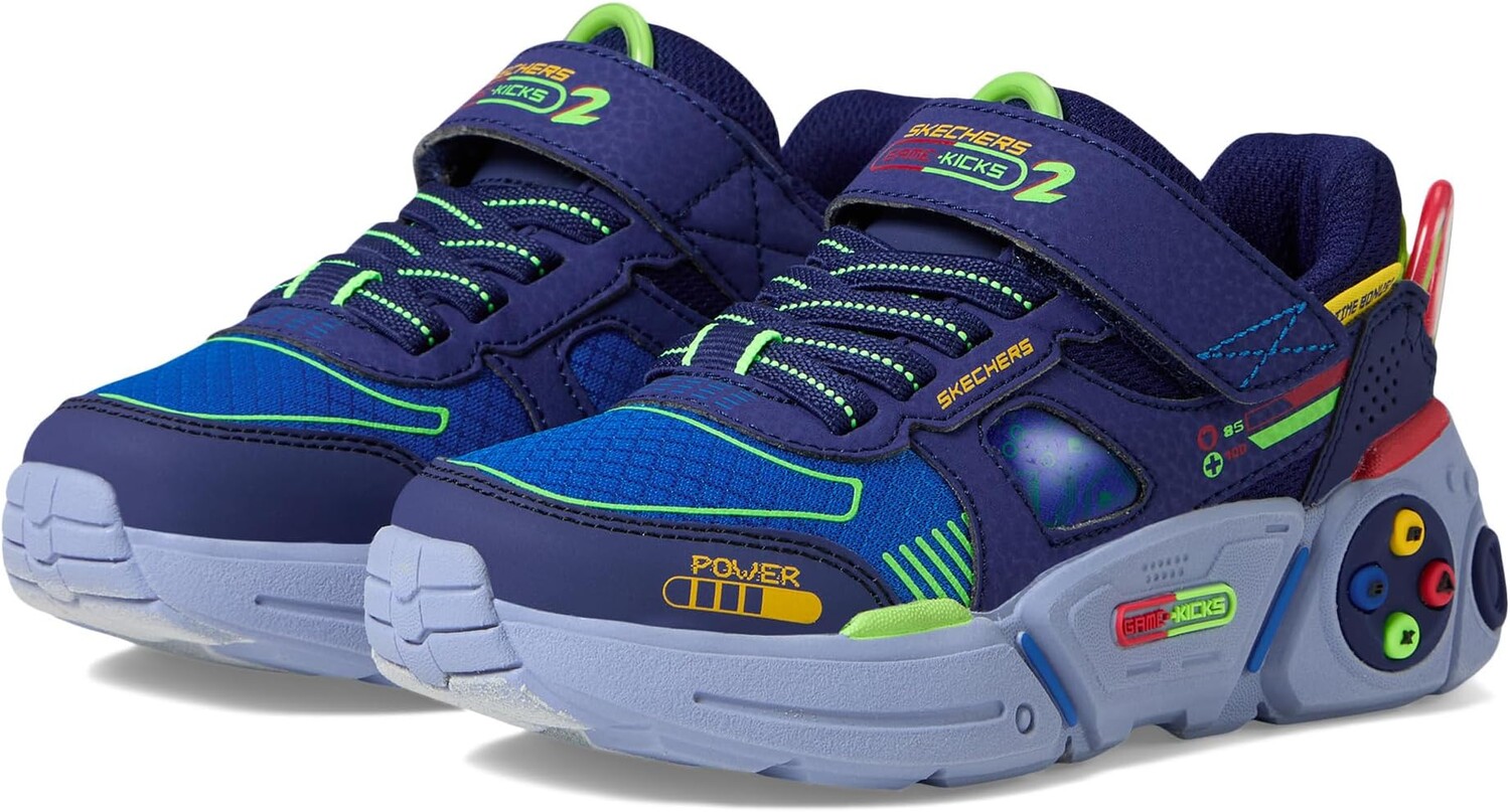 

Кроссовки SKECHERS KIDS Game Tronix 2.0, цвет Navy/Multi