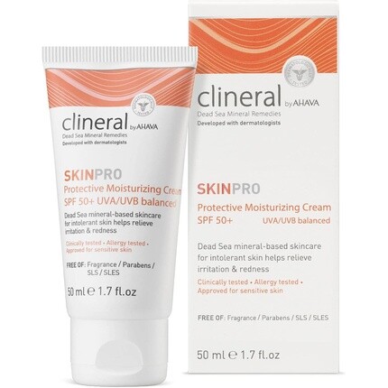 Clineral 2016 Skinpro Защитный увлажняющий крем Spf50 50 мл, Ahava — фото 2