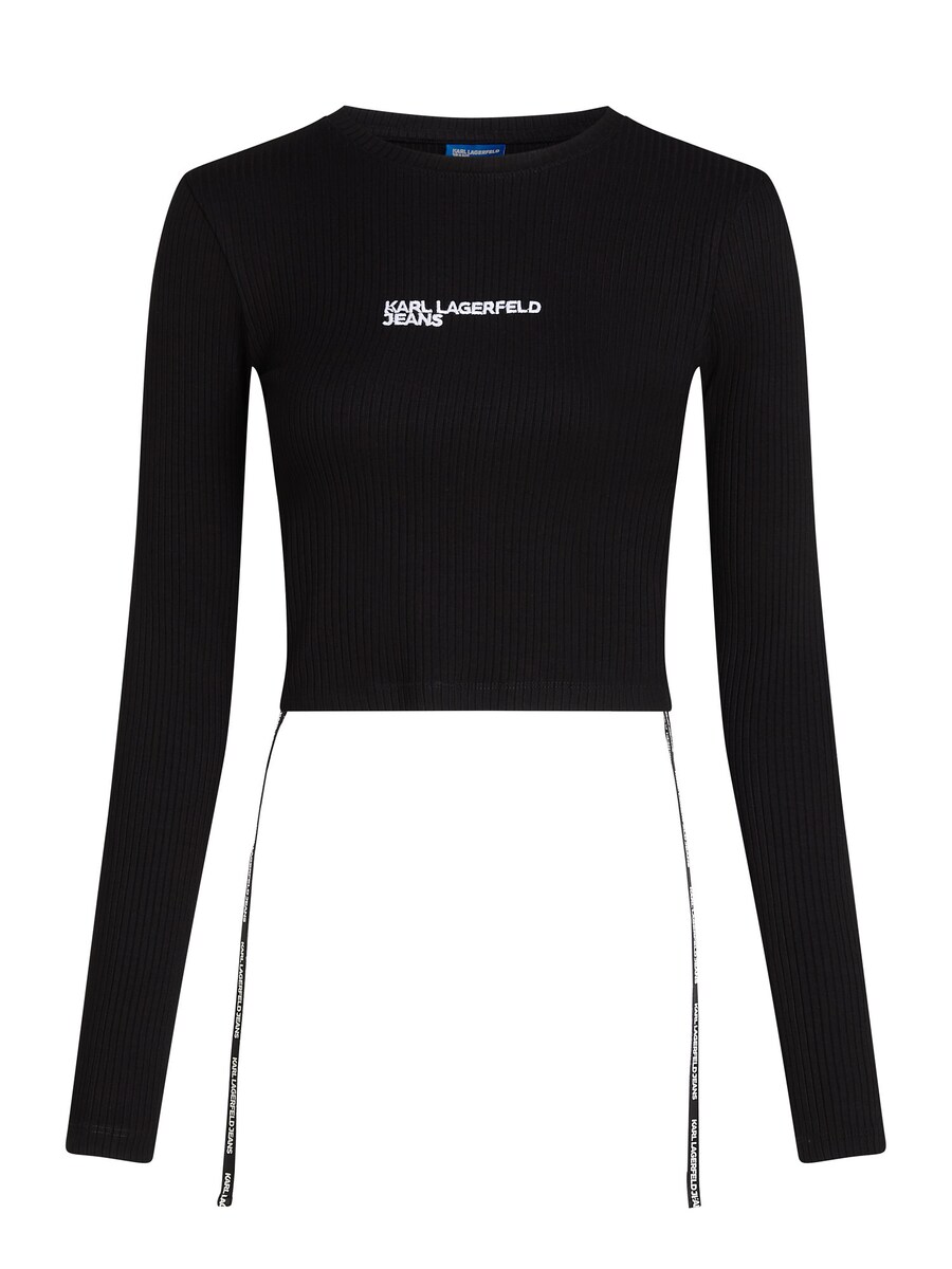 

Лонгслив KARL LAGERFELD JEANS Shirt, черный