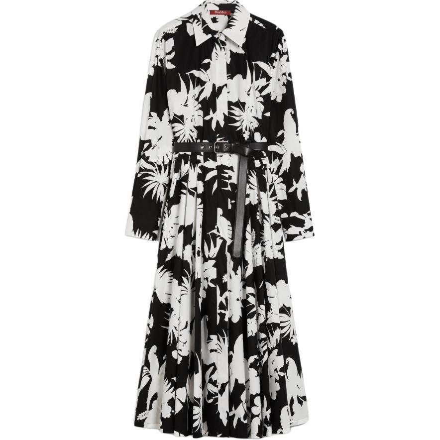 

Max Mara Ussel платье-рубашка MaxMara Studio, черный