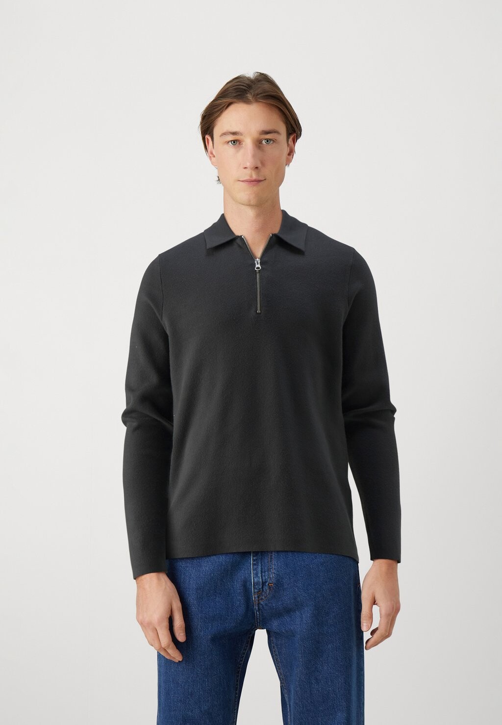 

Свитер Guna Half Zip Samsøe Samsøe, цвет volcanic ash
