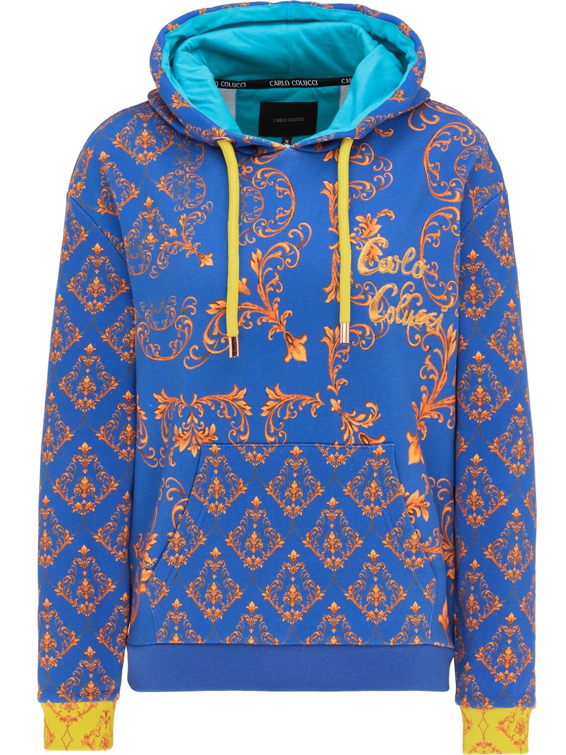 

Толстовка Carlo Colucci Hoodie ohne Reißverschluss Citarda, синий