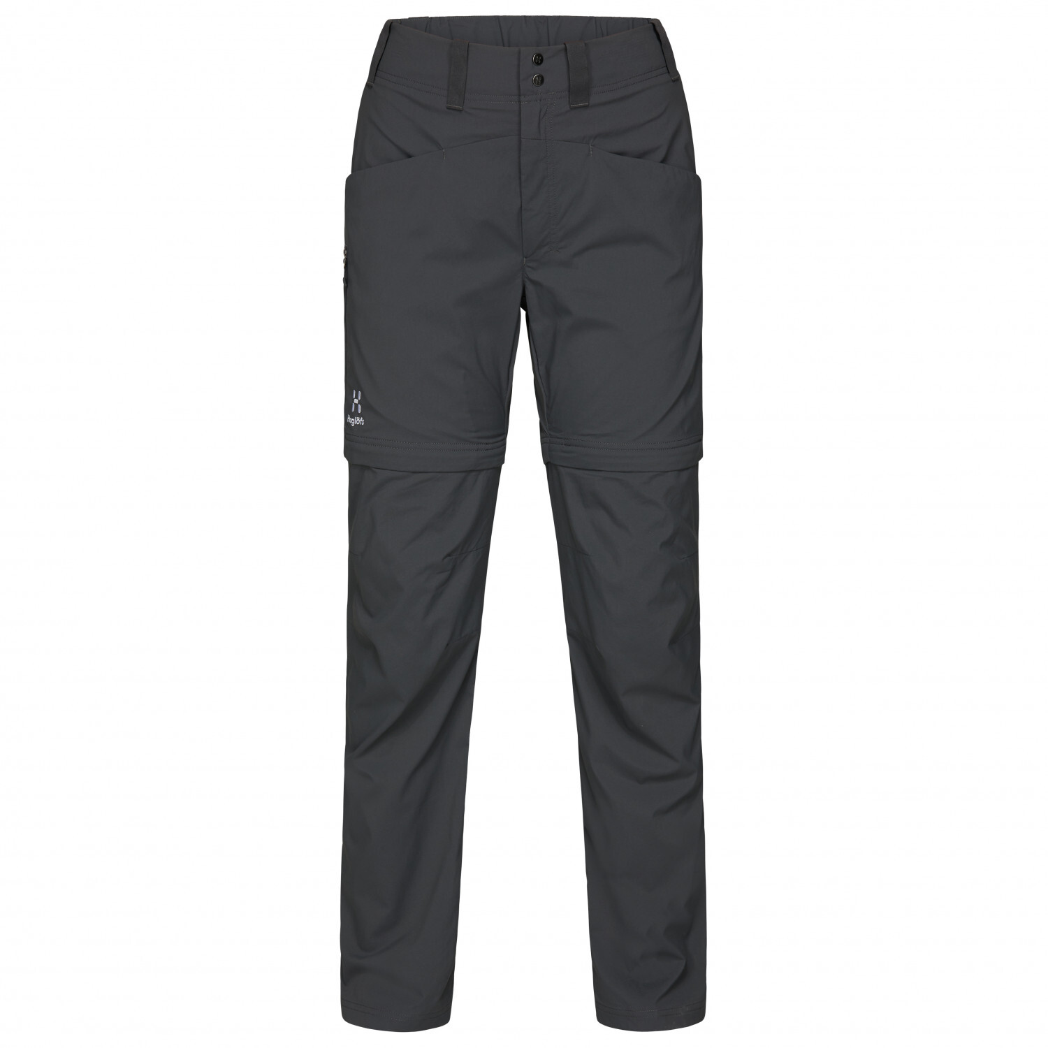 

Трекинговые брюки Haglöfs Women's Lite Standard Zip Off Pant, цвет Magnetite
