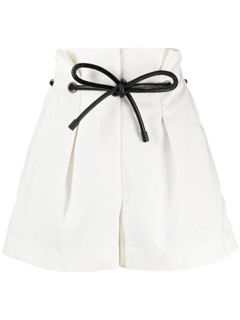 

Шорты с завышенной талией и кулиской 3.1 Phillip Lim, белый