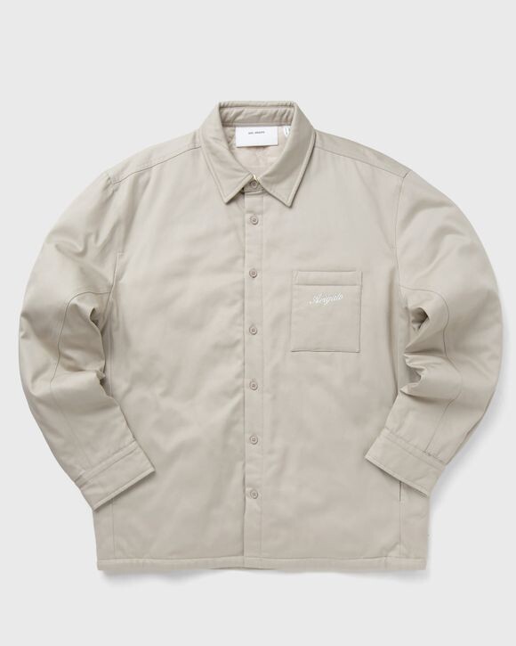 

Рубашка Axel Arigato Alpine Padded Shirt, цвет pale beige
