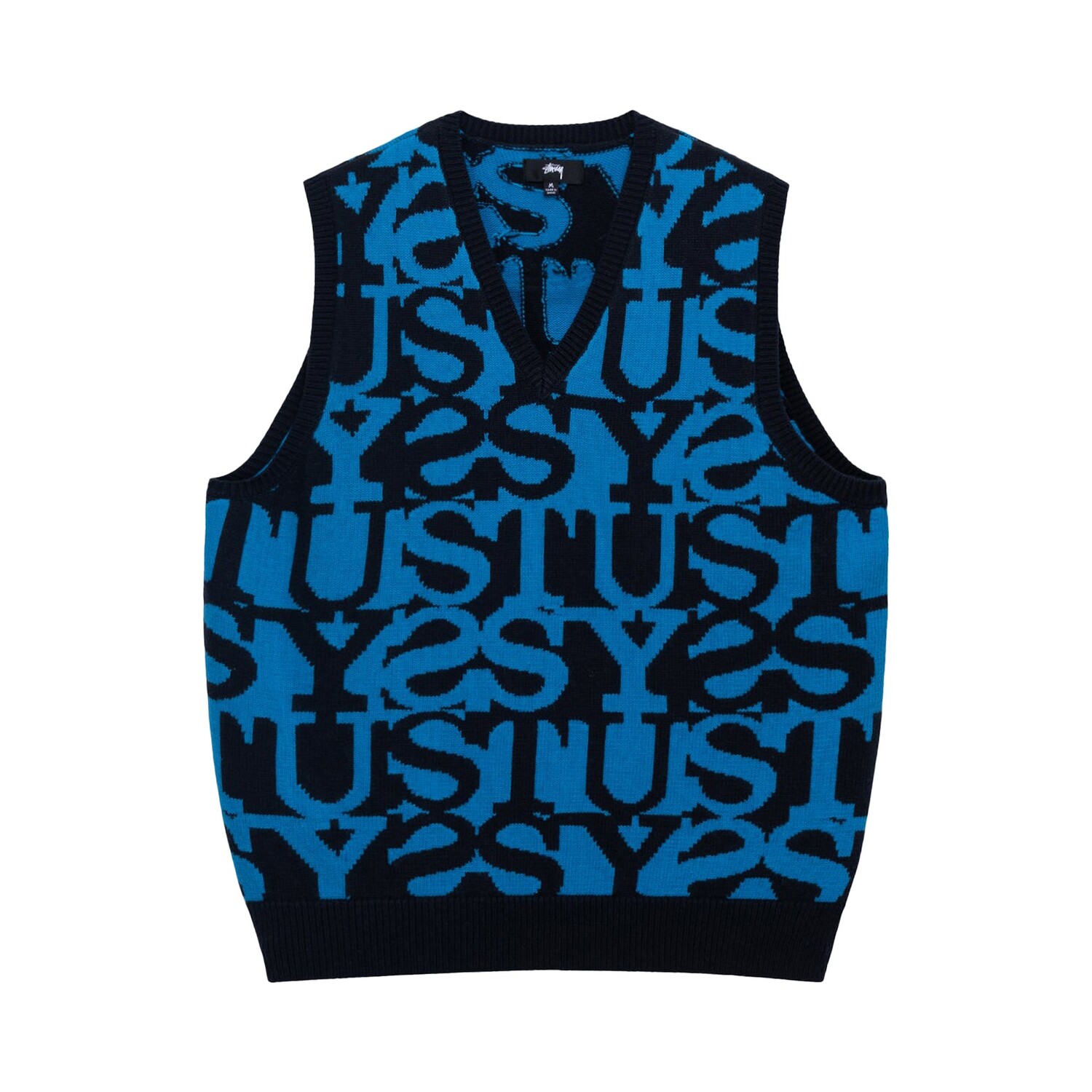 

Stussy Свитер-жилет Темно-синий