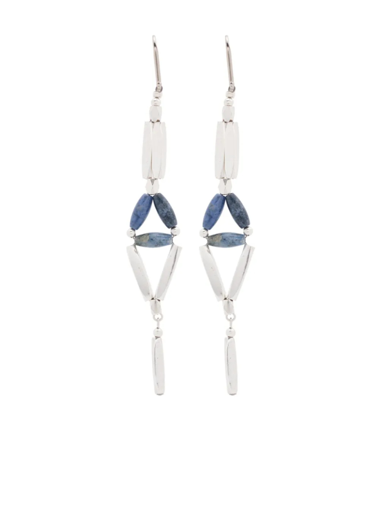 

ISABEL MARANT серьги с бусинами, серебряный
