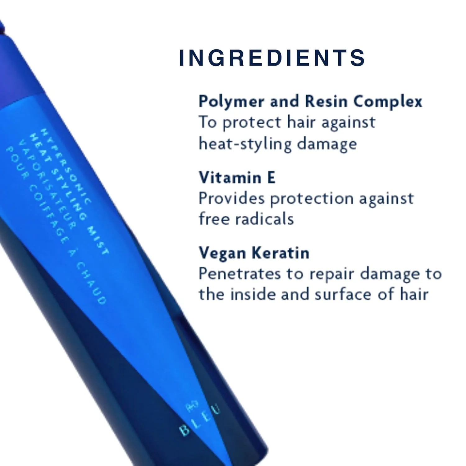 R+Co Hypersonic Heat Styling Mist - термозащитный спрей для укладки феном и горячими инструментами, добавляет блеск, мягкость, легкую фиксацию и долговечность укладки, веганский, без парабенов, 200 мл — фото 4