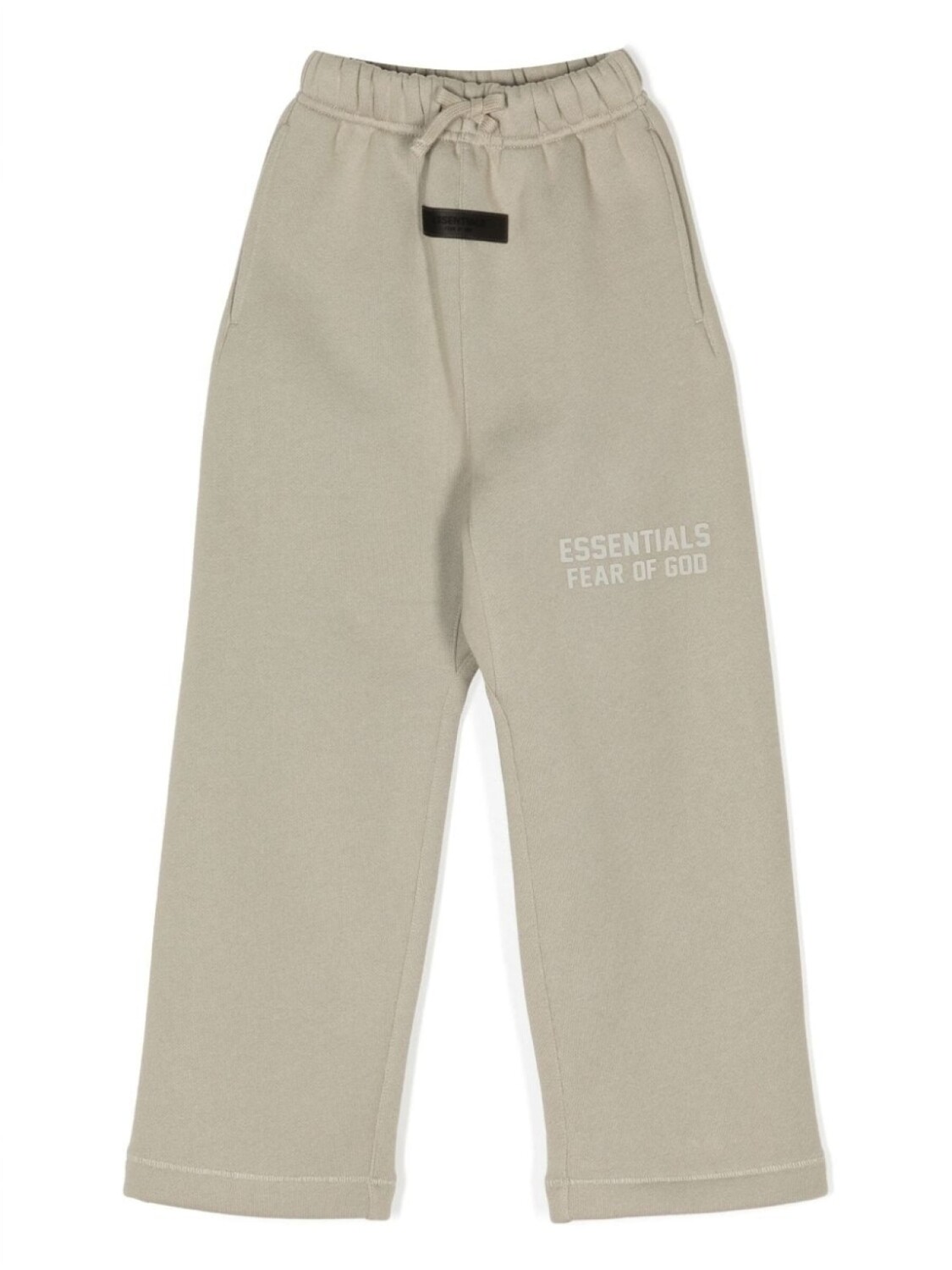 

FEAR OF GOD ESSENTIALS KIDS спортивные брюки с кулиской и логотипом, зеленый