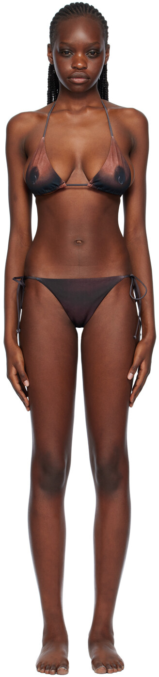 

Коричневое бикини «The Ebony Body Tattoo» Jean Paul Gaultier