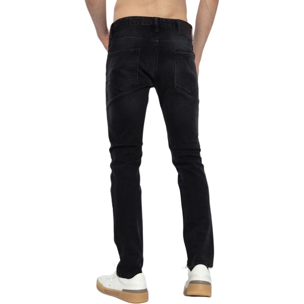 Джинсы J 06 Slim от Emporio Armani, черные — фото 4