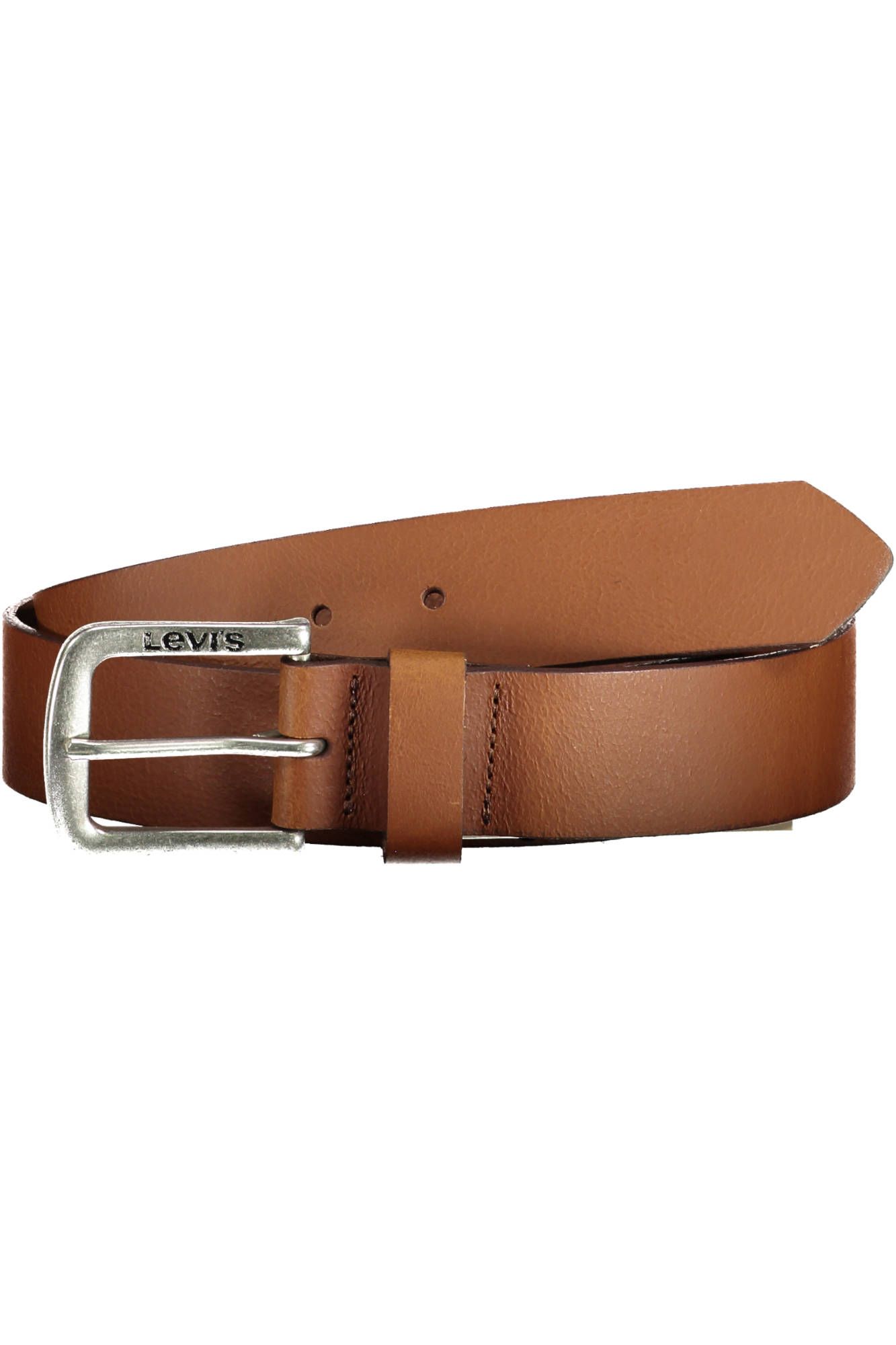 

Коричневый кожаный мужской ремень Levi´s