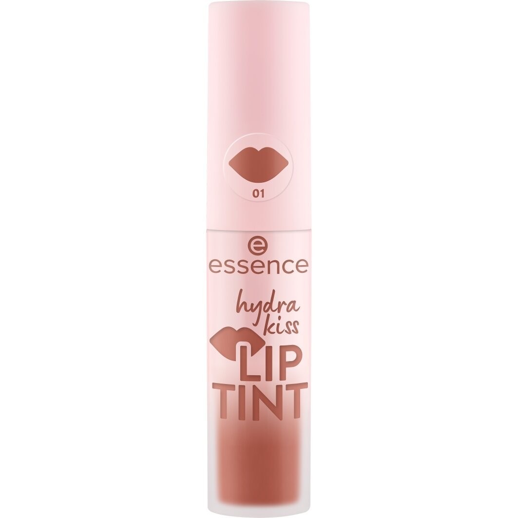 

Губная помада hydra kiss lip tint Essence, blushing nude, объем 4 мл