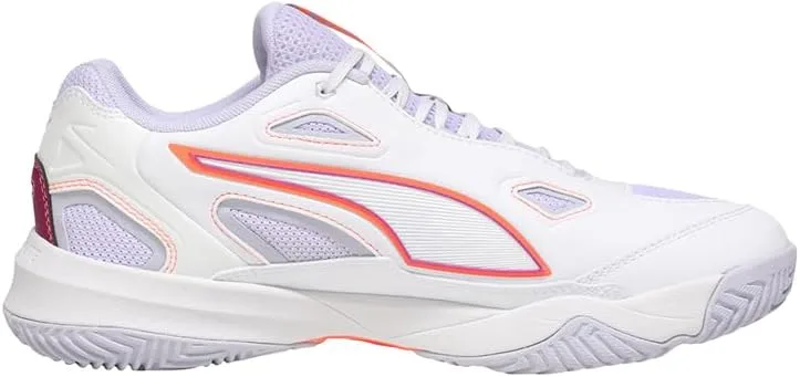 Кроссовки PUMA Unisex Solarstrike W+ 4 для дома, белый/сиреневый — фото 3