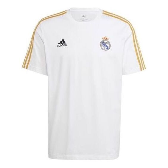 

Футболка real madrid 3 stripes Adidas, белый