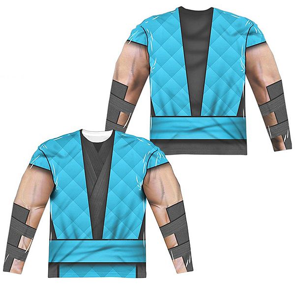 

Футболка mortal kombat klassic sub zero adult poly crew Licensed Character