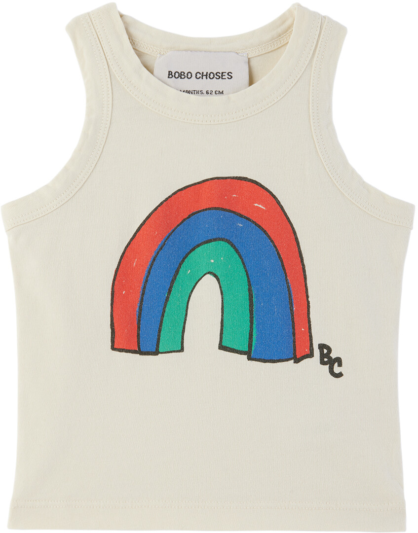 

Детская майка Off-White Rainbow Bobo Choses