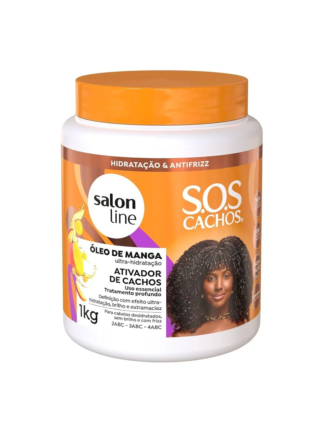Активатор для укладки волос Salon Line SOS с маслом манго, 1 кг Salon Line