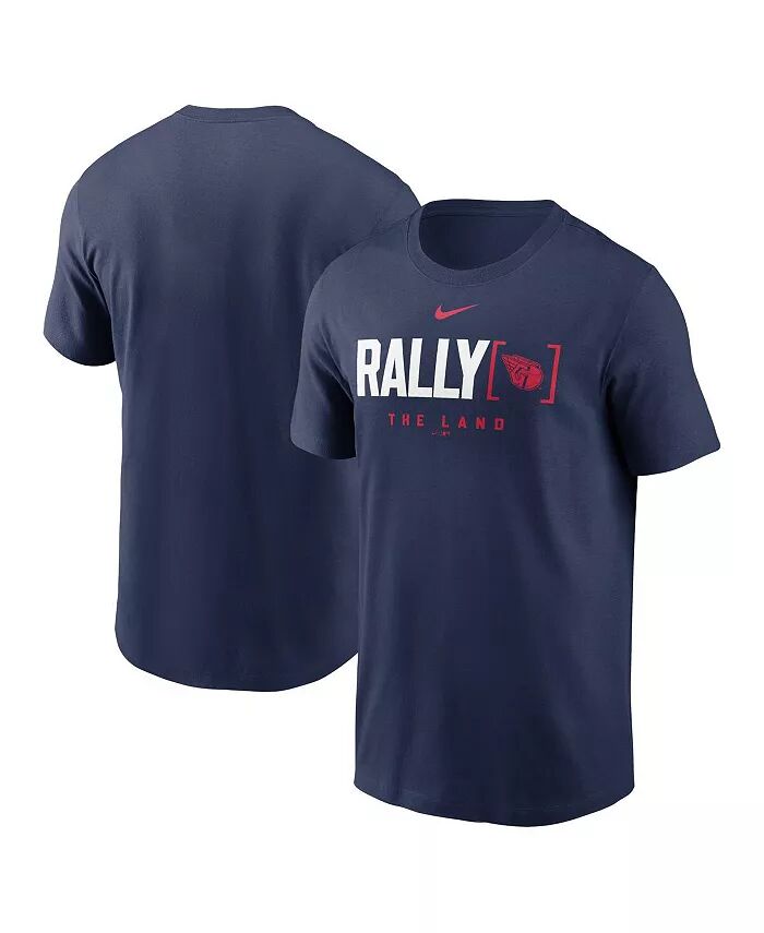

Мужская футболка Navy Cleveland Guardians Rally Home Nike