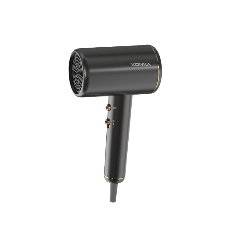 

Фен для волос 1800W с отрицательными ионами KCFJ-18001 Konka, Konka-KCFJ-18001 Hair Dryer Starry Gray