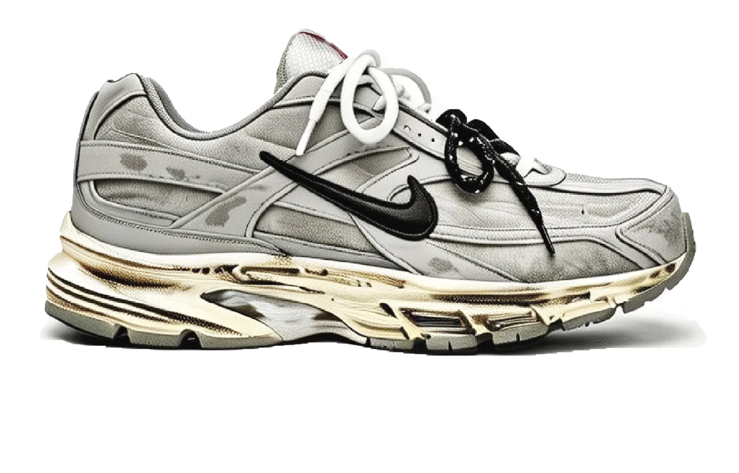 Кроссовки Chunky Sneakers Nike 高级灰-限定礼盒 серый — фото 4