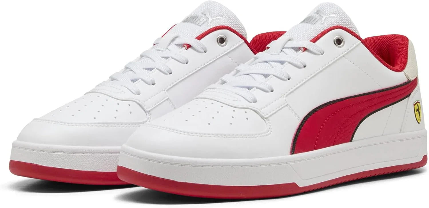 Кроссовки Puma Unisex Ferrari Caven 2.0 Black-Rosso Corsa