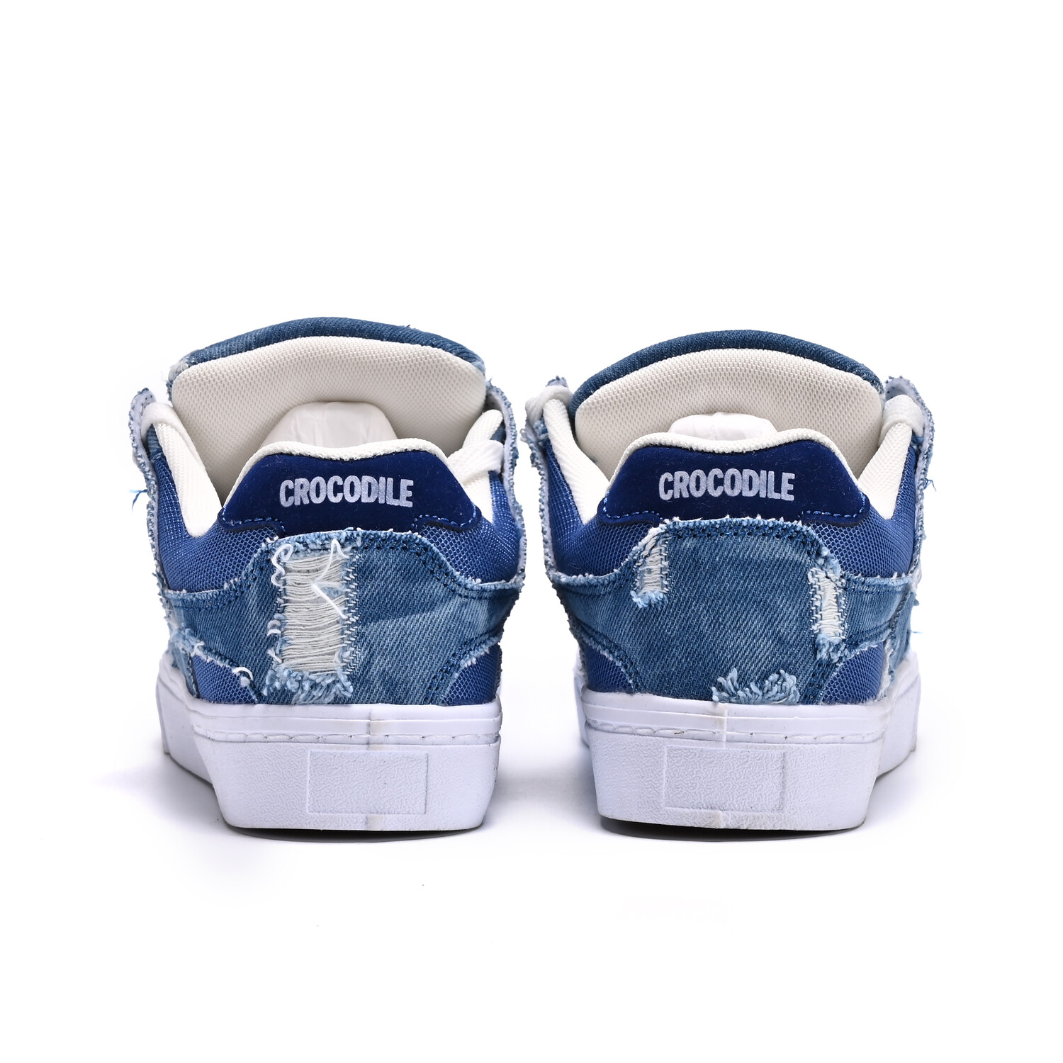 

Кроссовки Alligator shirt Crocodile Skateboarding Shoes Unisex Low-top, синий