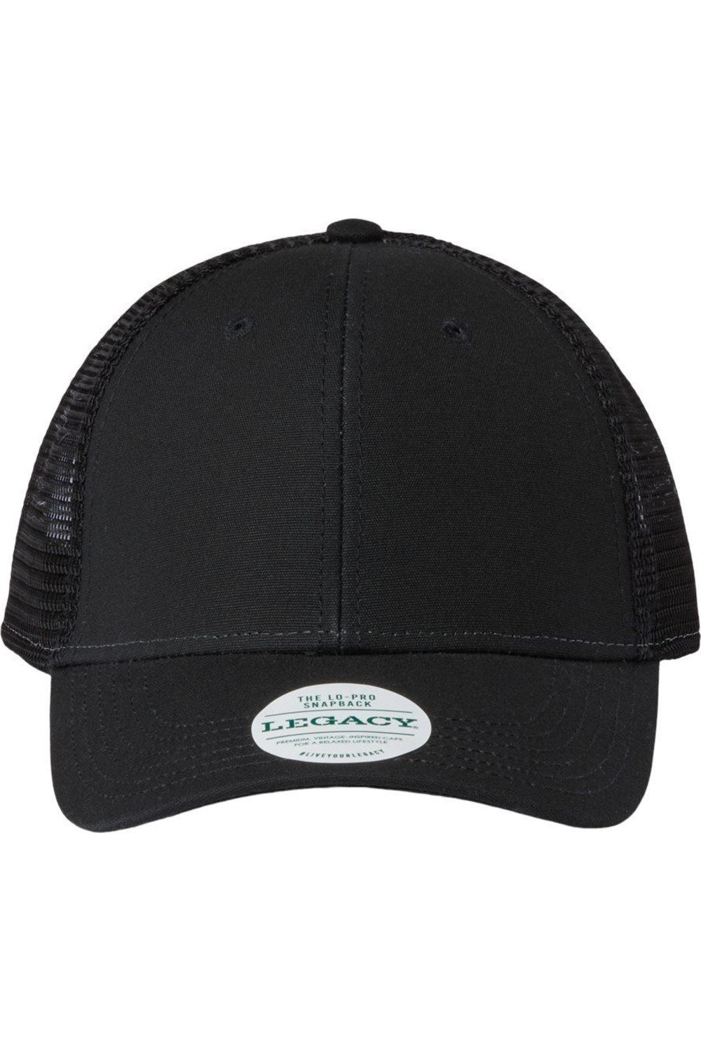 

Кепка дальнобойщика LEGACY Lo-Pro Snapback, черный/черный