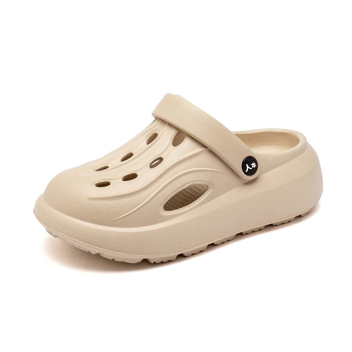 

RENBEN Клоги унисекс бежевые, цвет Beige
