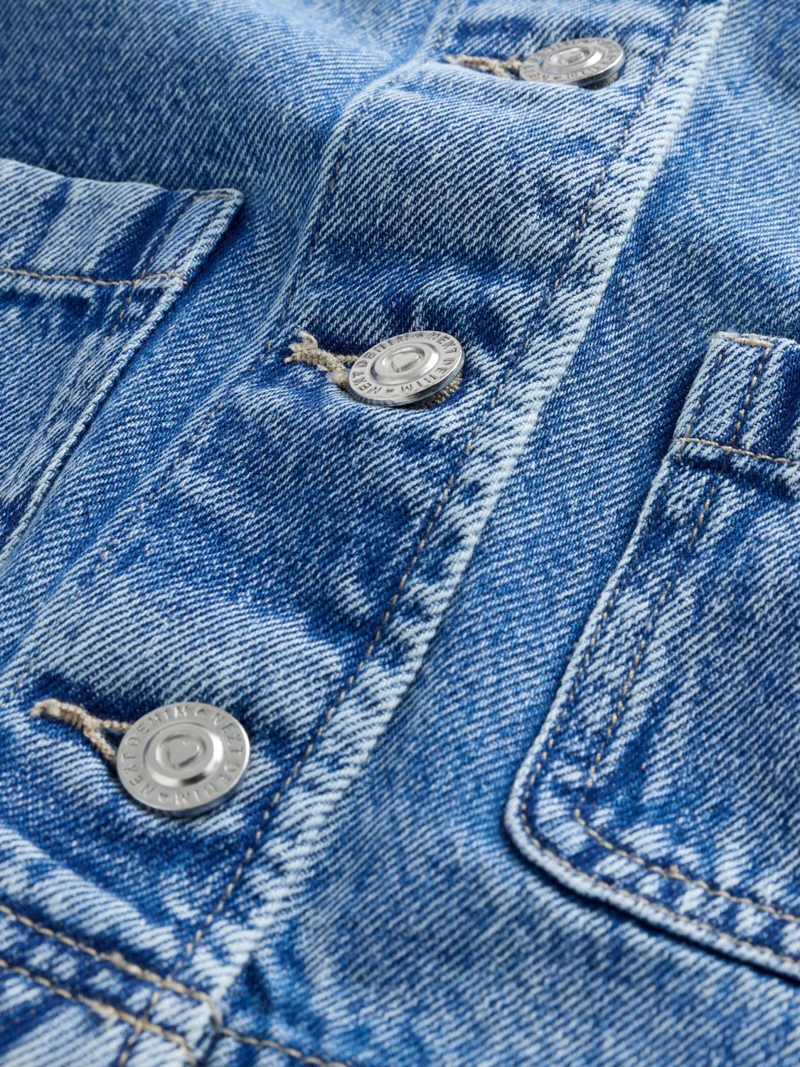 Куртка межсезонья Next, Blue Denim — фото 3
