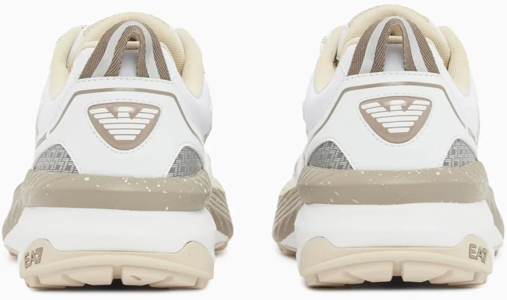 Кроссовки Emporio Armani EA7 7X000602 унисекс для взрослых Crusher Sonic Trail 2.0, White Beige — фото 4