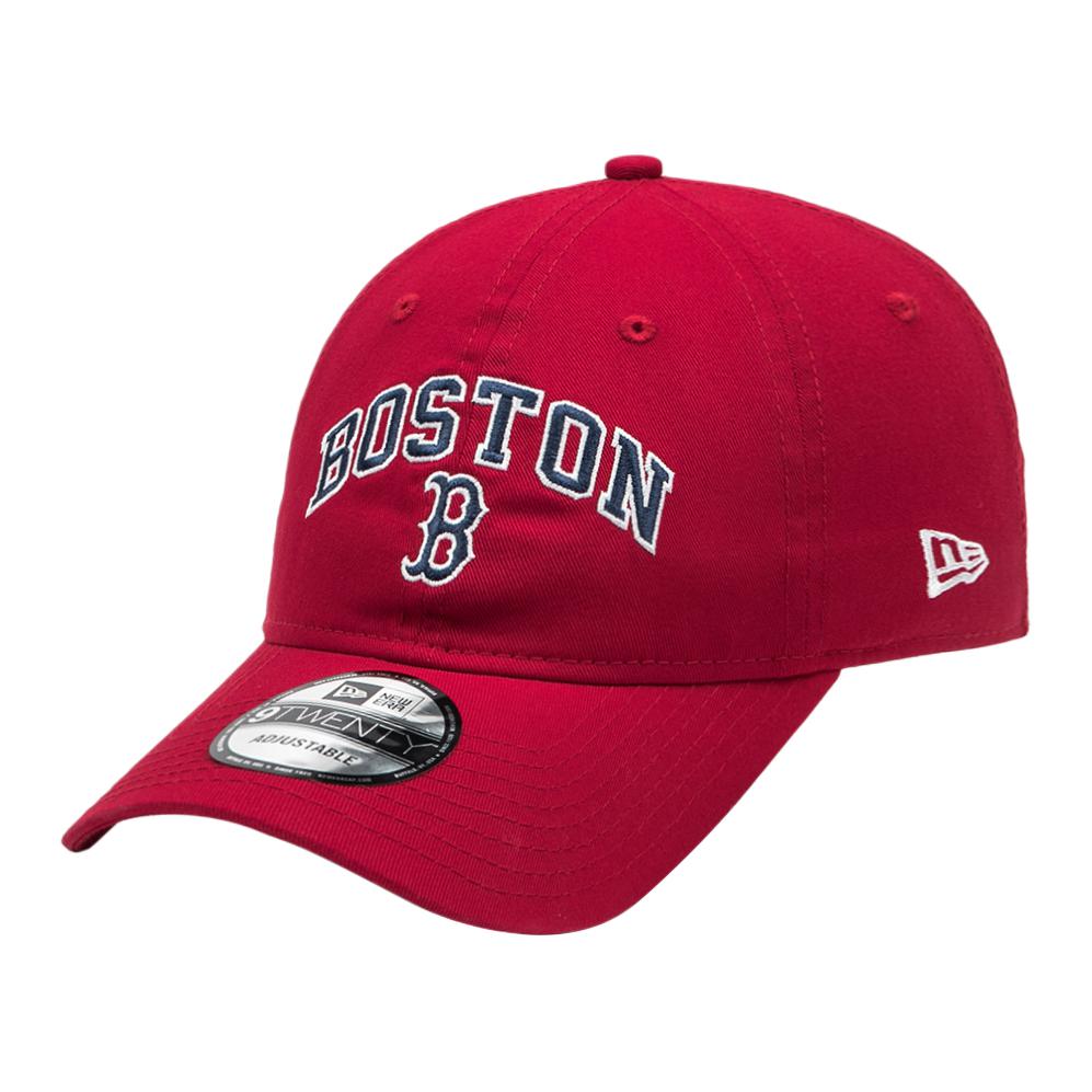 

New Era Бейсболка MLB из 100% хлопка унисекс красная, Red