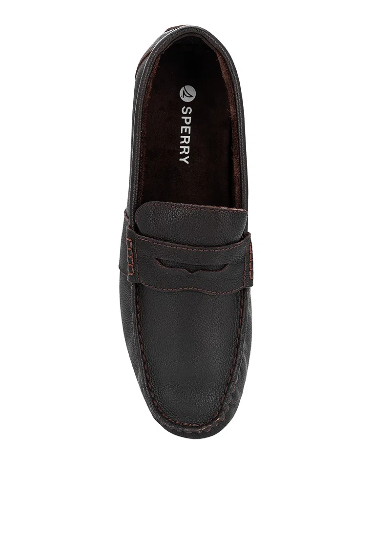 Мужские лоферы Wave Driver темно-коричневые Sperry — фото 4
