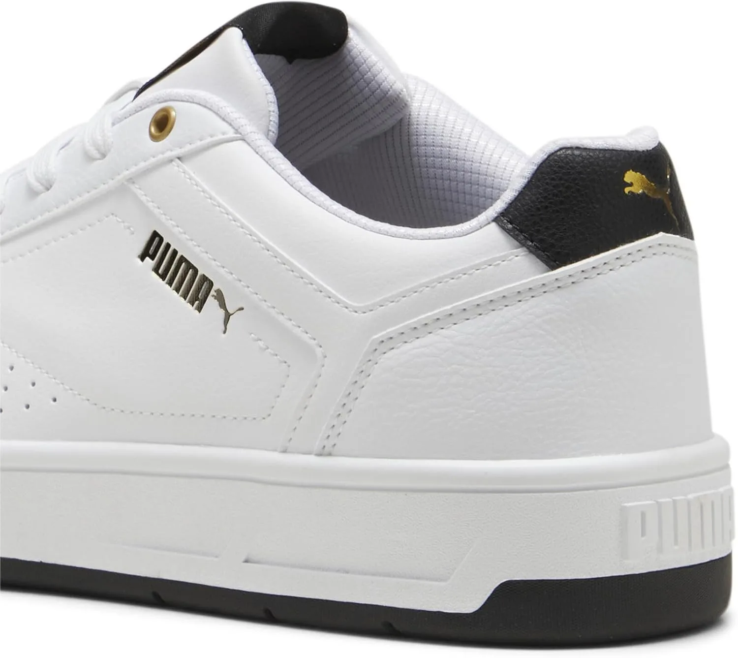 Мужские спортивные кроссовки Puma Court Classic 353780, белый/черный — фото 2