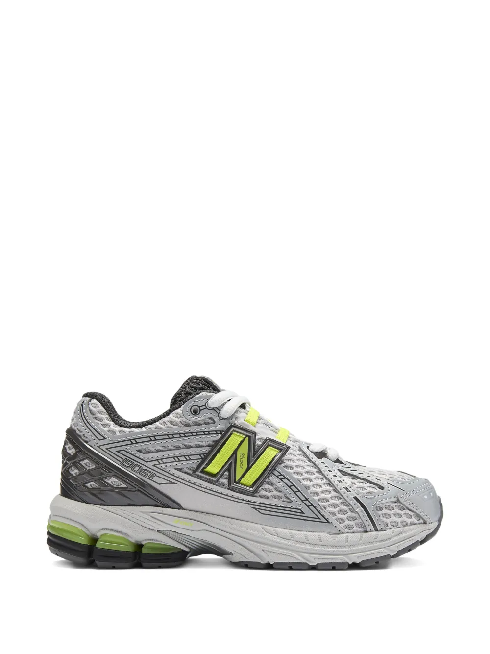 Кроссовки 1906 с металлизированным эффектом New Balance Kids, серый — фото 2