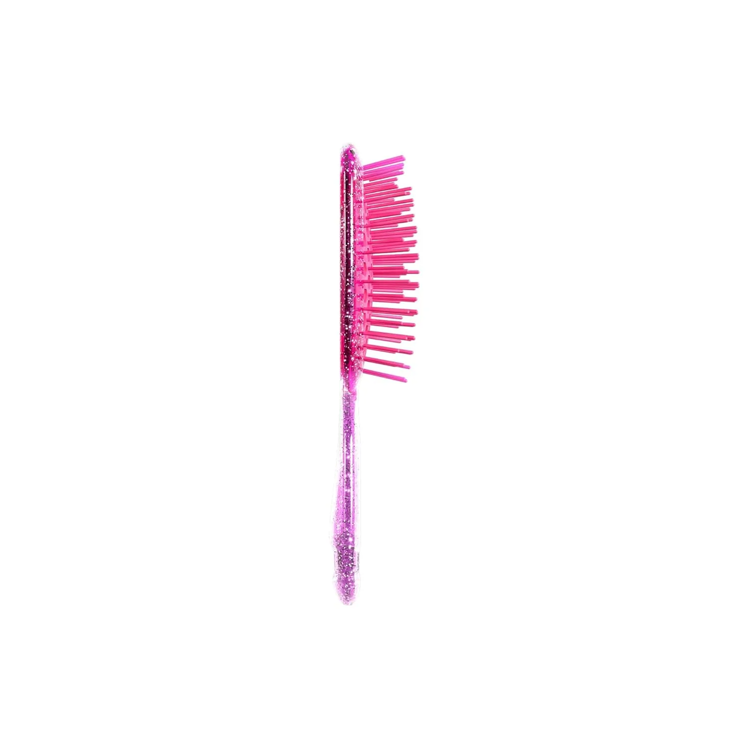 Мини-расческа FHI Heat UNbrush для легкого расчесывания влажных и сухих волос - прочные антистатические щетинки Duoflex, легкая ручка, Rose Quartz Pink — фото 2