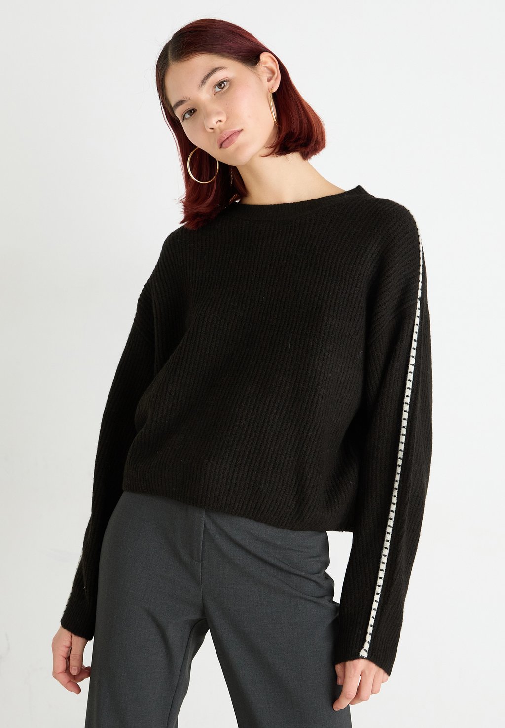 

Джемпер VMZORA O NECK Vero Moda, темно-коричневый