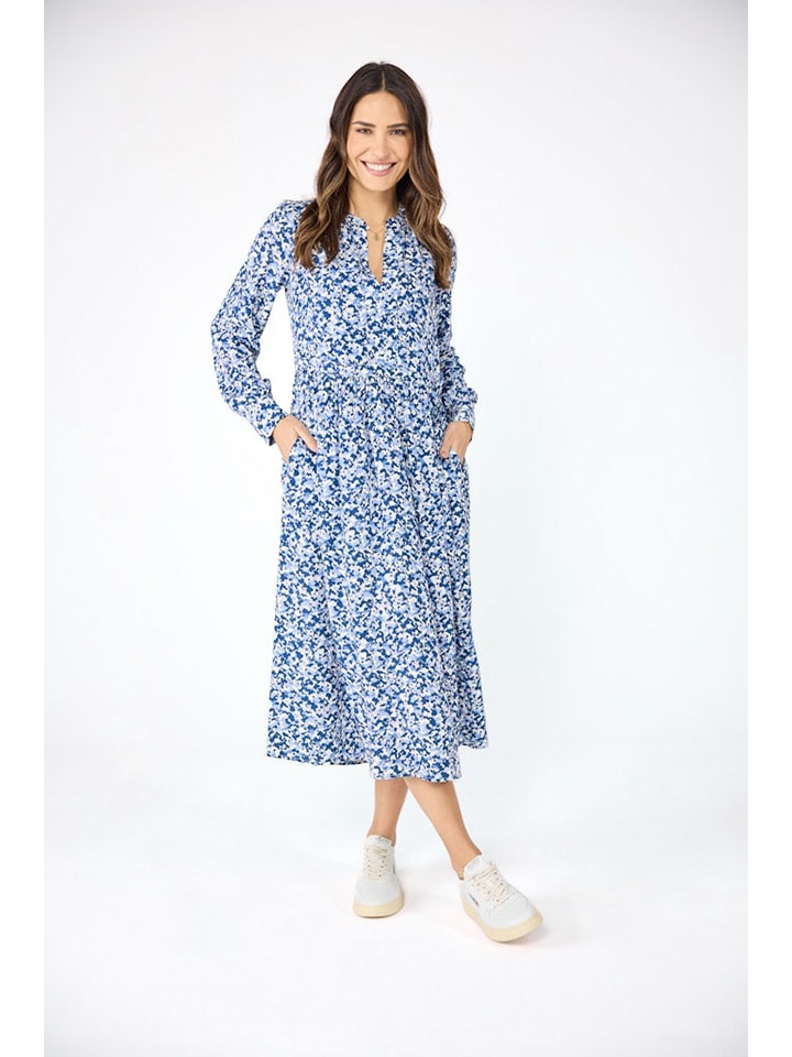 

LIEBLINGSSTÜCK Платье "Рилу" сине-белого цвета